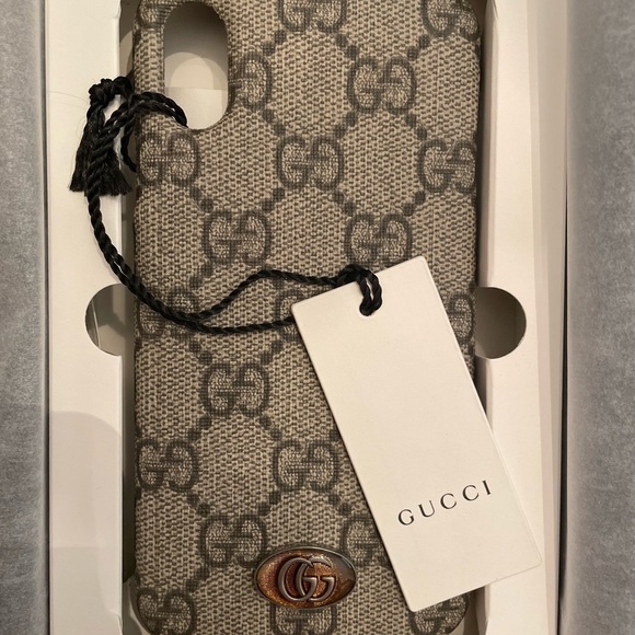 Gucci Accessories - Gucci Ophidia Unisex-Adult iPhone X/XS  Case (MSRP $320) NWTT